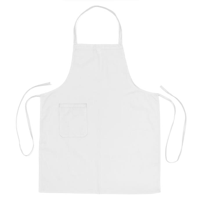 Falda Patrich con tasca Unisex Bianco Taglia Unica | 70x90