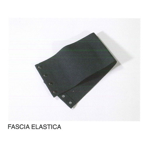 Fascia Elastica - Nera Bottone automatico