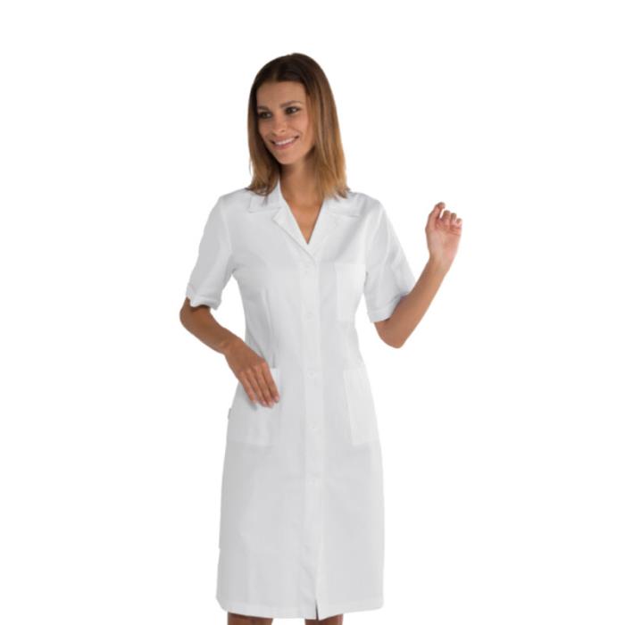 Camice medico donna in cotone satin