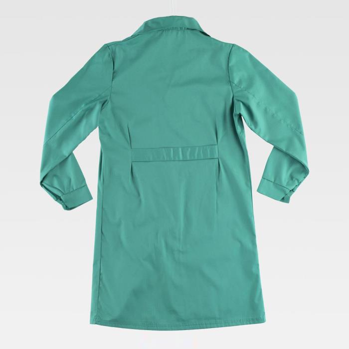 Camice medico lungo da donna B6100 Verde