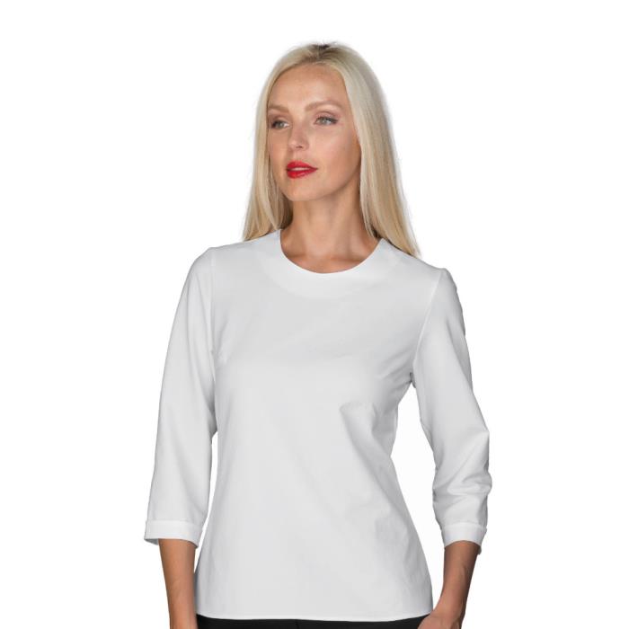 Camicetta donna Granada Bianco | Manica 3/4