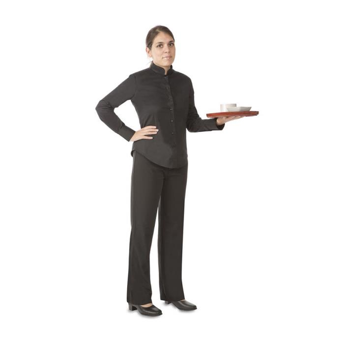 Camicia da Donna Nero manica lunga modello Elastic Maria ML