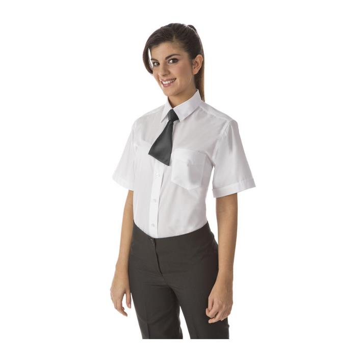 Camicia da Donna Bianco manica corta modello Sofia MM