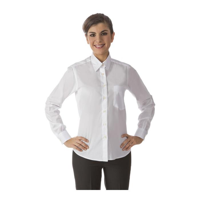 Camicia da Donna Bianco manica lunga modello Sofia ML