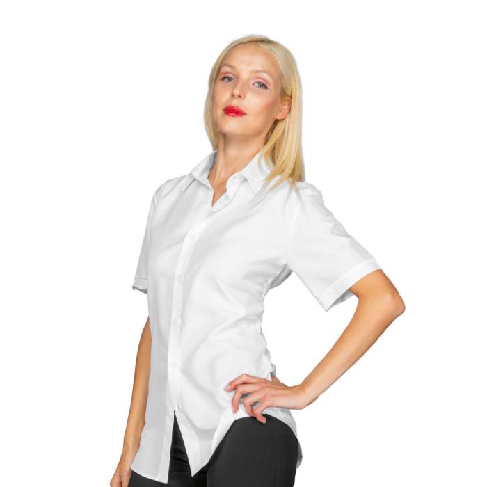 Camicia unisex Nevada Bianco | Manica Corta