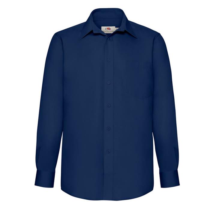 Camicia da uomo manica lunga Blu navy