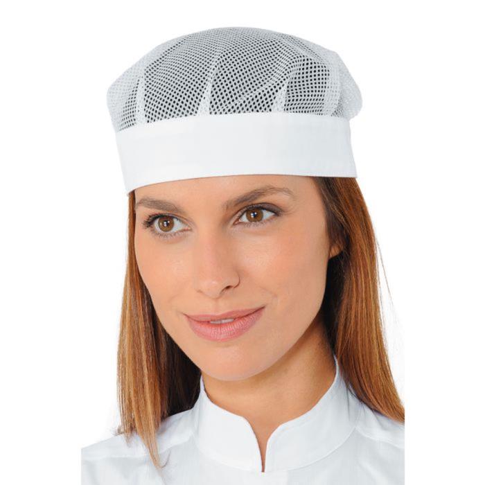 Cappello Bob con rete Unisex Bianco | Taglia Unica