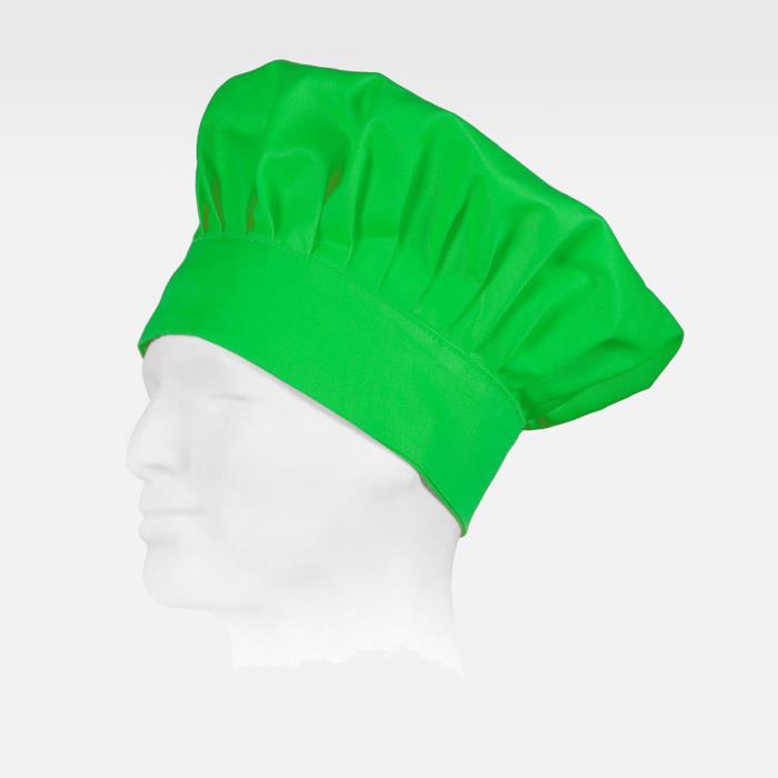 Cappello da cuoco con chiusura regolabile Verde Pistacchio