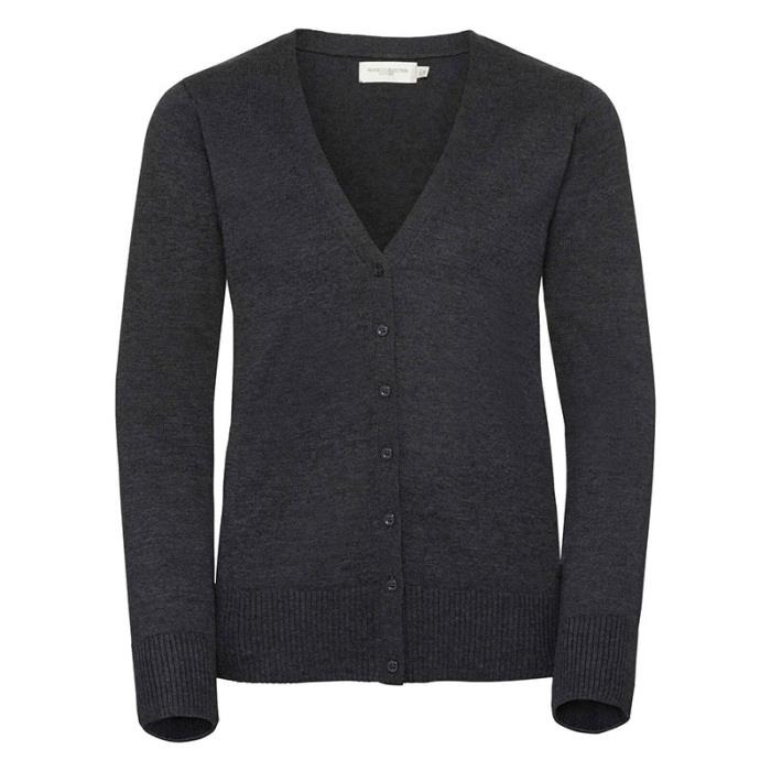 Cardigan donna con bottoni Charcoal Marl