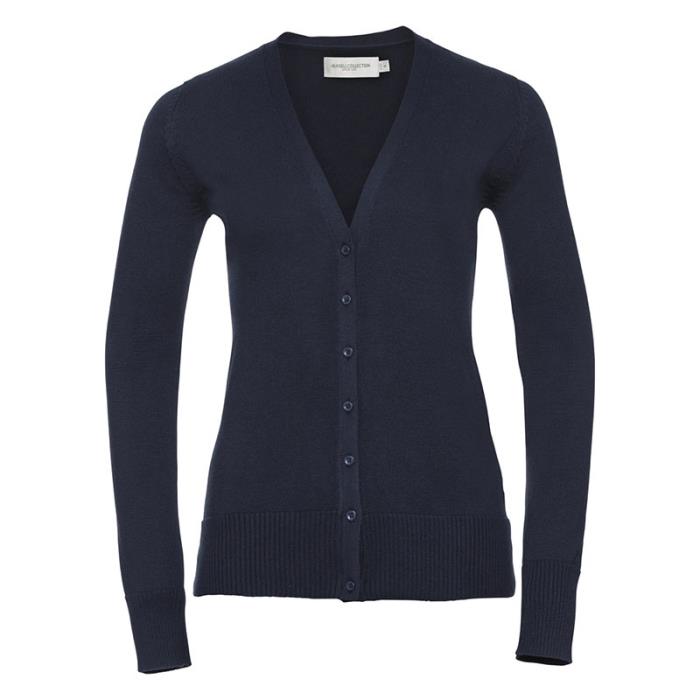 Cardigan donna con bottoni French navy