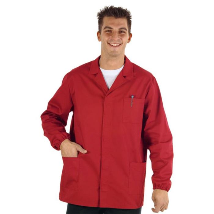 Casacca scolastica uomo Sport Rosso manica lunga