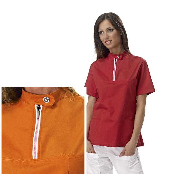 Casacca Sanitaria Donna modello Iris Arancio