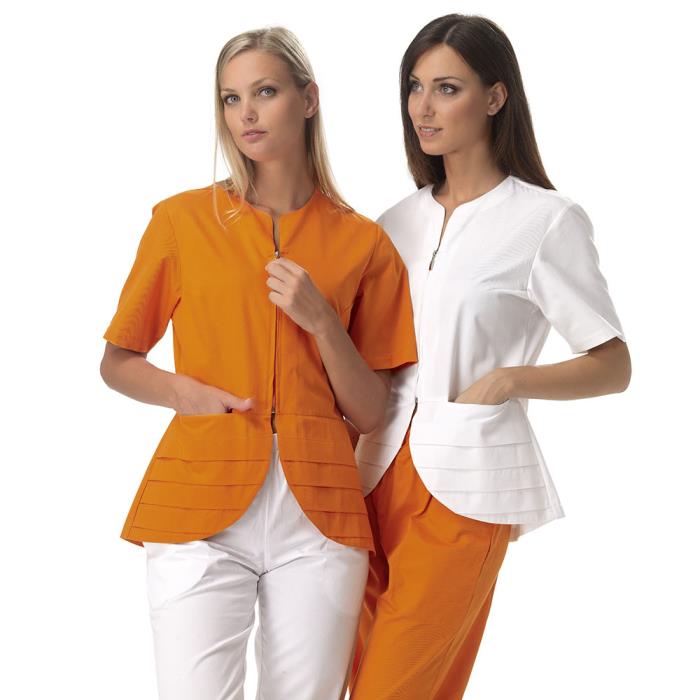 Casacca Sanitaria Donna Iside Arancio