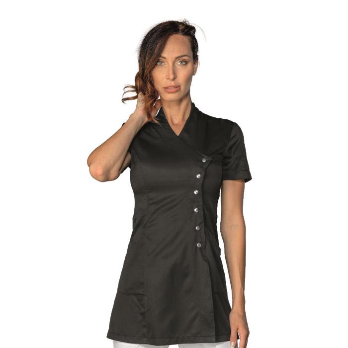Casacca donna manica corta Limoges nero