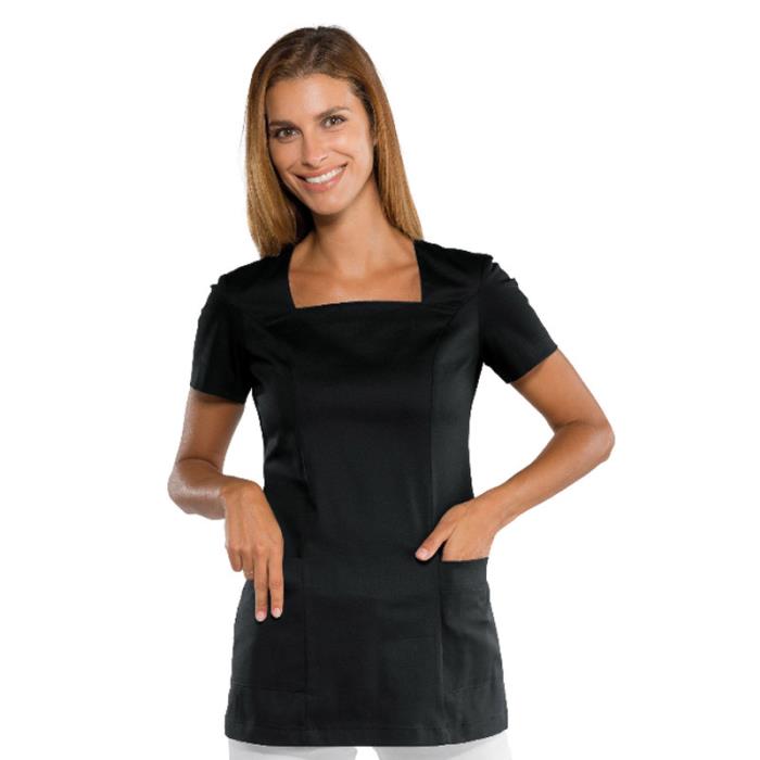 Casacca sanitaria donna Macao Nero