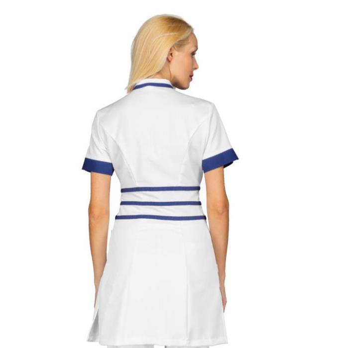 Casacca medica donna Cheyenne Bianco/Blu