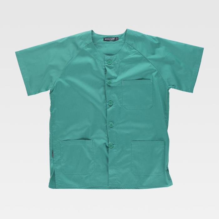 Casacca medica unisex B9400 verde