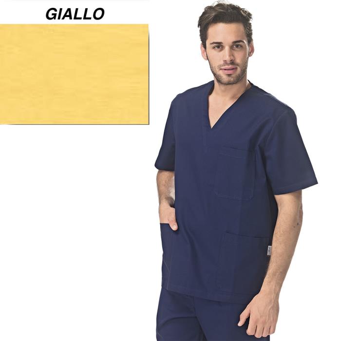 Casacca Sanitaria Unisex Zagreo Giallo