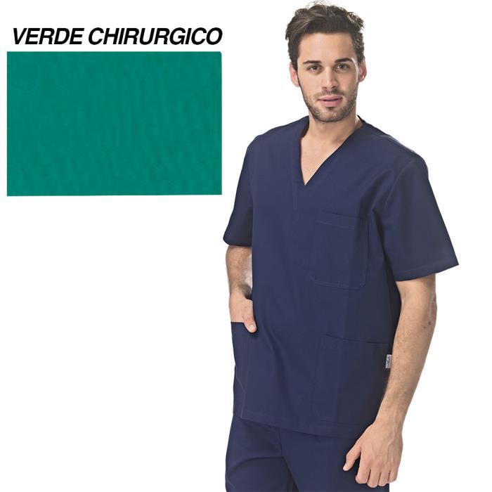 Casacca Medicale unisex Zagreo Verde Chirurgico