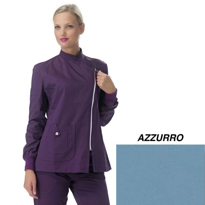 Casacca Medicale Donna Arianna azzurro