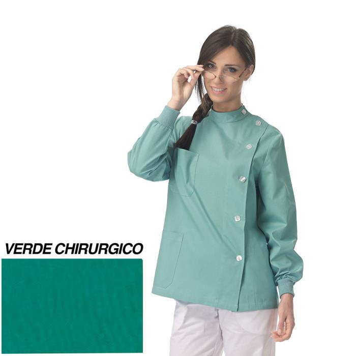 Casacca Medicale Donna modello Minerva colore Verde Chirurgico