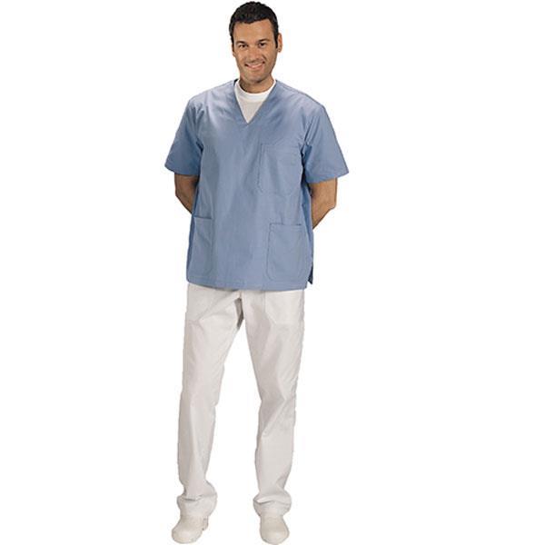 Casacca Medicale unisex Zagreo Azzurro