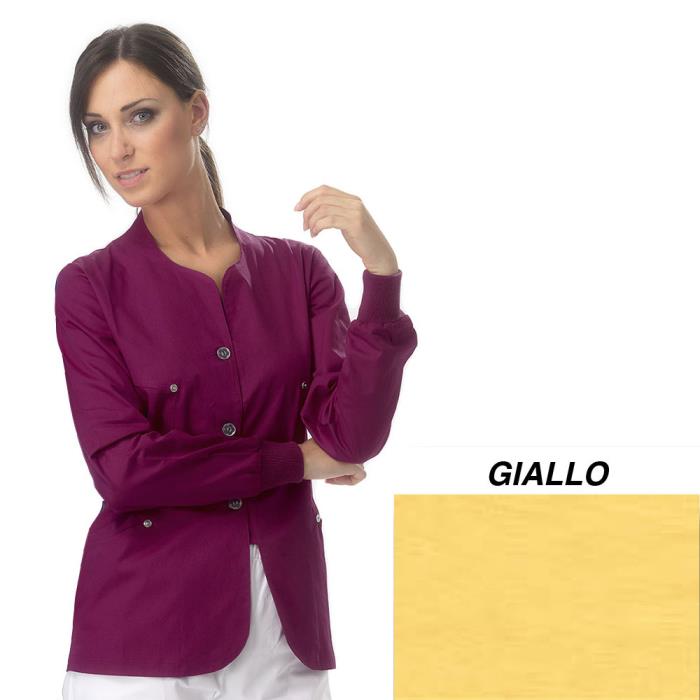 Casacca Sanitaria Donna Nefertari giallo