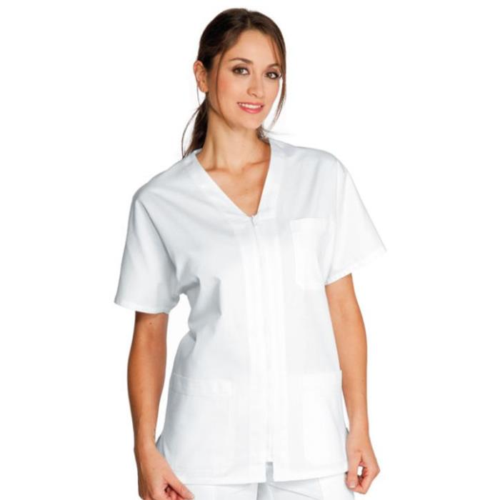 Casacca sanitaria unisex Milano Bianco