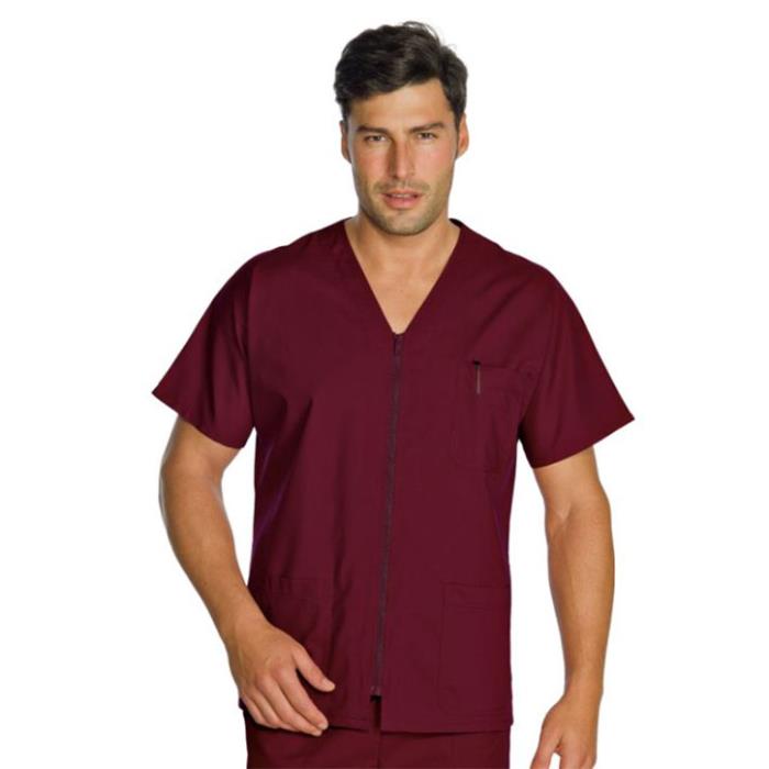 Casacca sanitaria unisex Milano Bordeaux