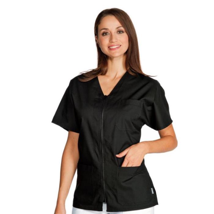 Casacca sanitaria unisex Milano Nero