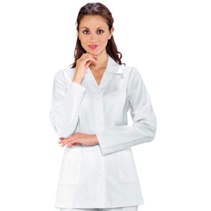 Casacca scolastica donna Ginevra Bianco