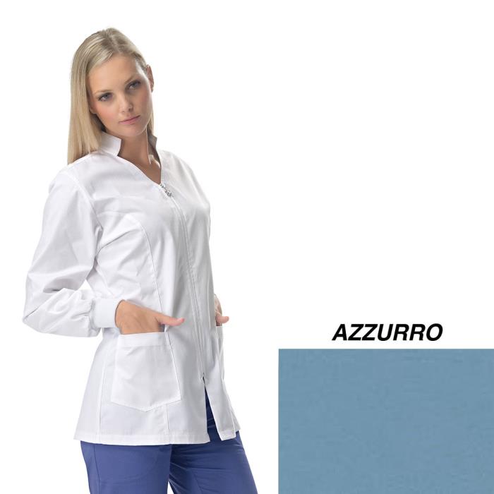 Casacca Medica Donna Siviglia Azzurro