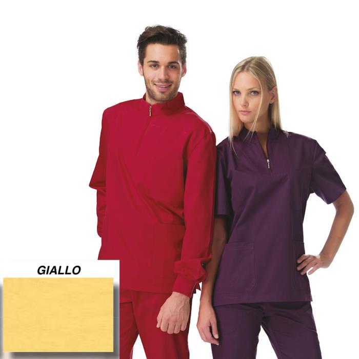 Casacca Sanitaria Unisex modello Eracle Giallo