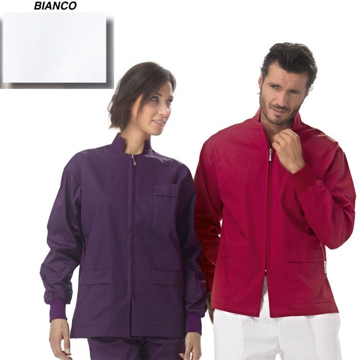 Casacca medicale unisex Nettuno Bianco