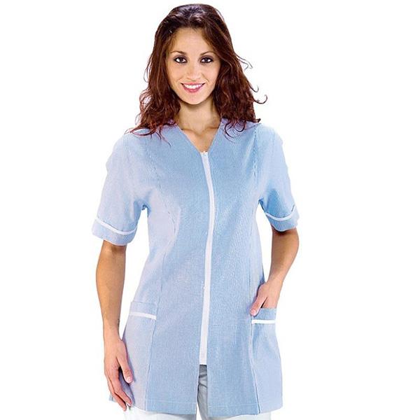 Casacca sanitaria Victoria Piquet Azzurro