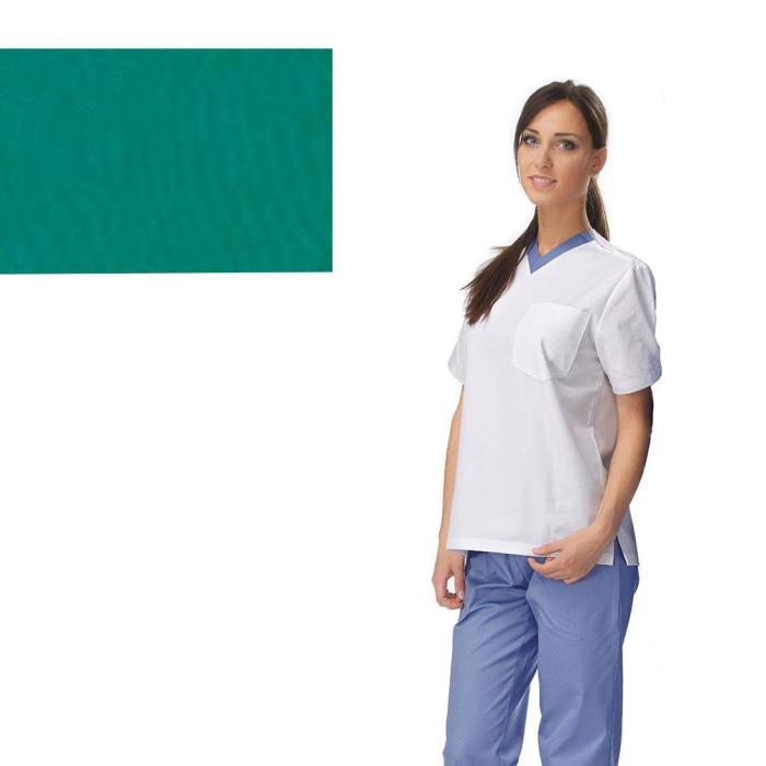 Casacca Medicale Unisex Xanto Verde Chirurgico