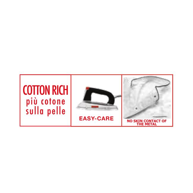 Giacca Cuoco Nations Ego Chef Cotton Rich collo Italia e collo White