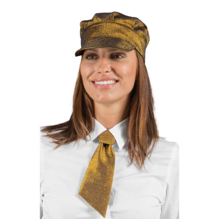 Cravattino donna Floppy Lurex Gold