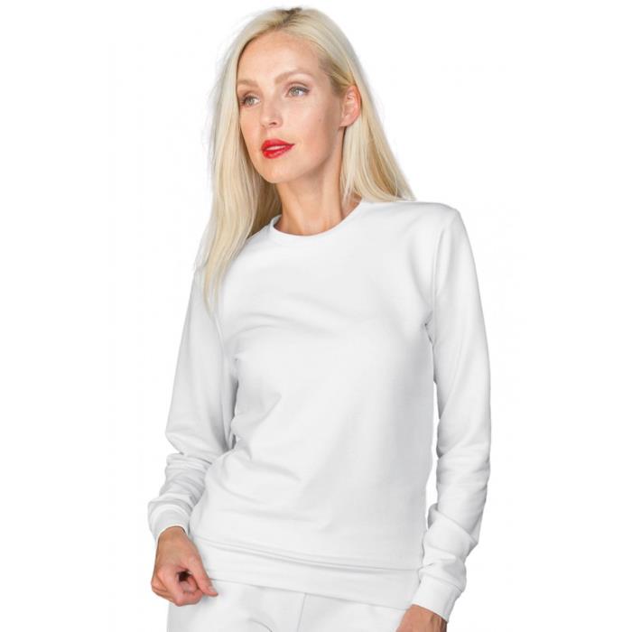 Felpa Unisex girocollo Bianco