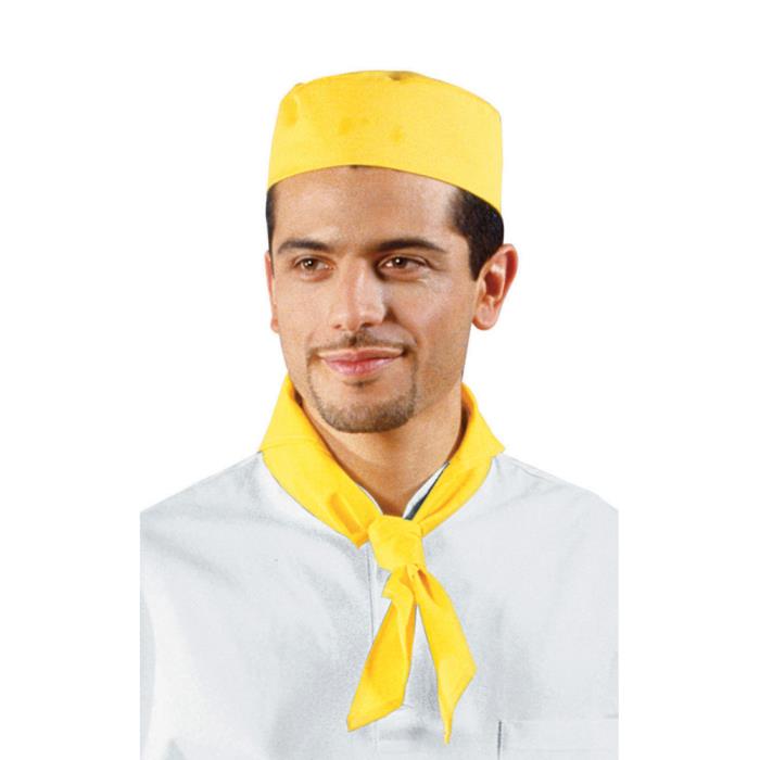 Foulard Cuoco Giallo | 65% Poliestere 35% Cotone