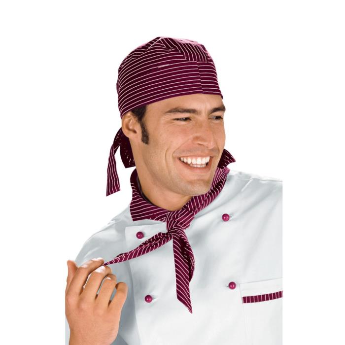 Foulard Cuoco Vienna Bordeaux | 100% Cotone