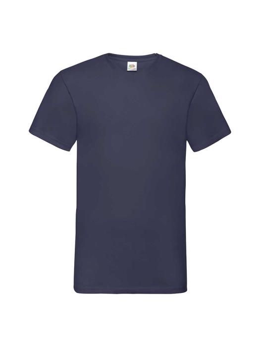 T-shirt Fruit of the Loom scollo a V Colorata