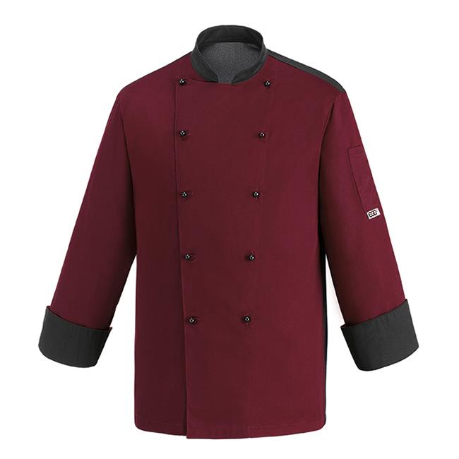 Giacca Cuoco  Color Bordeaux Ego Chef