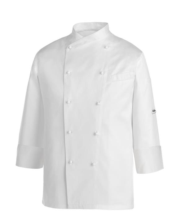 Giacca cuoco Gerard Piping Ego Chef Gold Line, 100% Cotone Egiziano