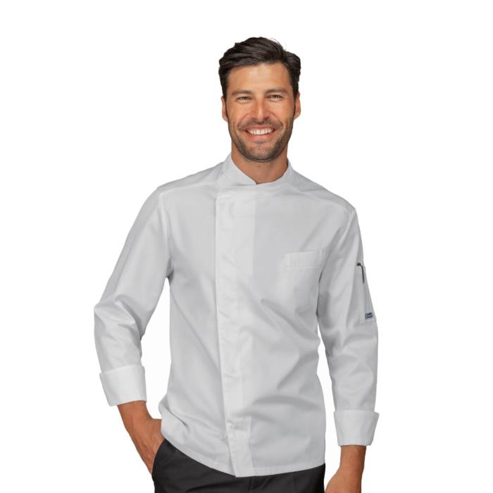 Giacca Cuoco unisex Bilbao Bianco | Manica Lunga