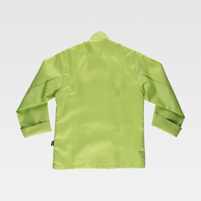 Giacca da cuoco unisex B9205 Verde lime