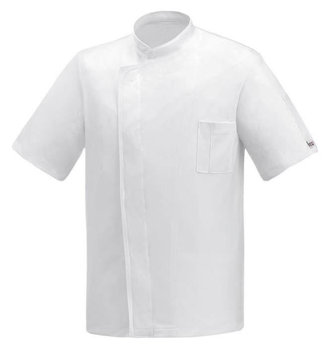 Giacca Pizzaiolo Manica Corta Ego Chef White Air Plus 