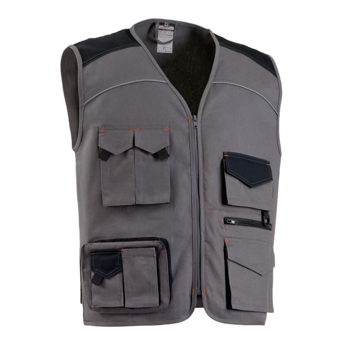 Gilet Delta da Uomo Grigio