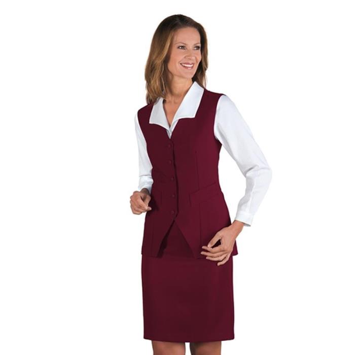 Gilet Donna Bordeaux