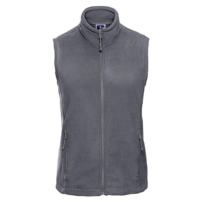 Gilet donna in pile con cerniera Convoy grey